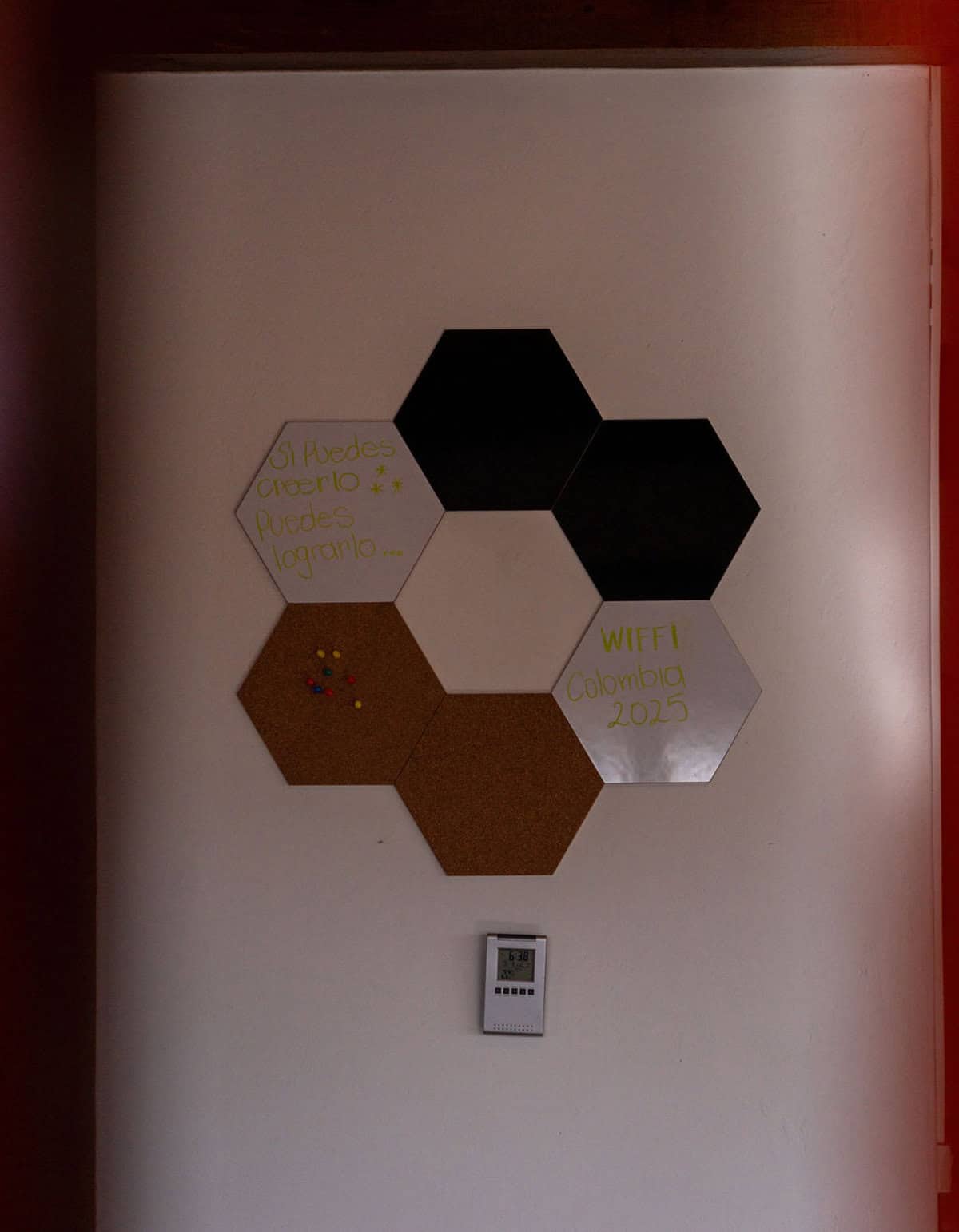 Traditional Colombian finca architecture with mountain backdrop in Guatape Antioquia