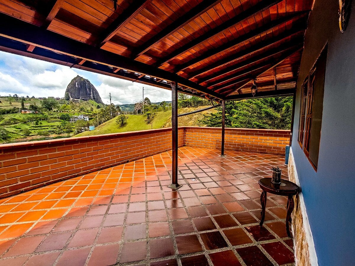 Panoramic terraces with stunning views at Finca Conejo Blanco